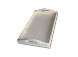 DREWNIANA TACA  39,5X24X6,3 CM