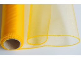 ORGANZA ROLKA 36 CM X 9 M ŻÓŁTY SŁONECZNY