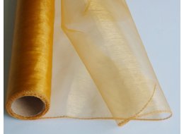 ORGANZA ROLKA 36 CM X 9 M ZŁOTY