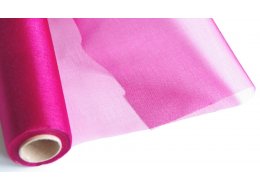 ORGANZA ROLKA 36 CM X 9 M BORDO