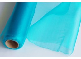 ORGANZA ROLKA 36 CM X 9 M LAZUR