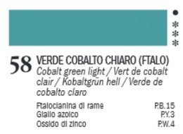 VAN DYCK 60 ML. FERRARIO 58 COBALT GREEN LIGHT
