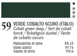 VAN DYCK 60 ML. FERRARIO 59 COBALT GREEN DEEP