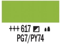 F. AKRYLOWE AMSTERDAM 120 ML. 617 YELLOW GREEN