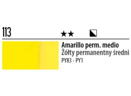 MAIMERI ACRYLICO 200 ML 113 ŻÓŁTY PERMANENTNY ŚREDNI