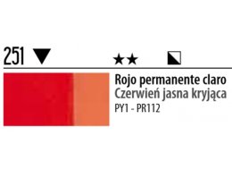 MAIMERI ACRYLICO 200 ML 251 CZERWIEŃ JASNA KRYJĄCA