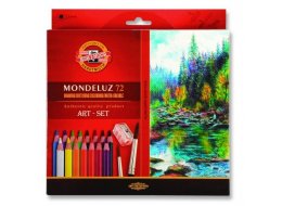 MONDELUZ KREDKI AKWARELOWE KPL. ART 72 KOL NR 3714