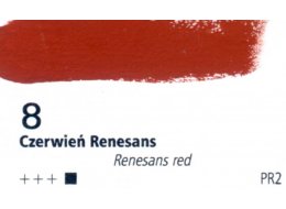 TEMPERY ONE1 100 ML RENESANS 8 CZERWIEŃ RENESANS