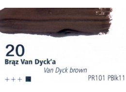 TEMPERY ONE1 100 ML RENESANS 20 BRĄZ VAN DYCK\'A