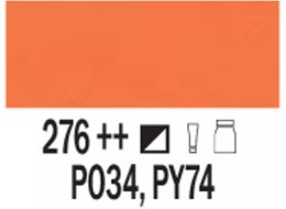 F. AKRYLOWE ART CREATION  750 ML. 276 AZO ORANGE