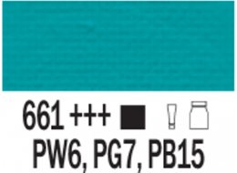 F. AKRYLOWE ART CREATION  750 ML. 661 TURQUOISE GREEN