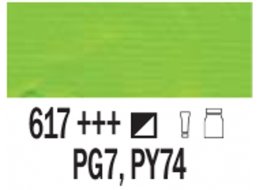 F. AKRYLOWE ART CREATION  750 ML. 617 YELLOWISH GREEN