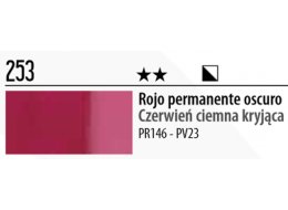 MAIMERI ACRYLICO 75 ML 253 CZERWIEŃ CIEMNA KRYJĄCA