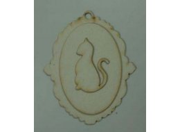 ORNAMENT BEERMATA MEDALION  10X8 CM J0007-1