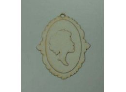 ORNAMENT BEERMATA MEDALION  10X8 CM J0009-1
