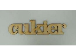ORNAMENT  CUKIER SKLEJKA 3 MM 3X4 CM F0035