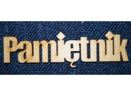 ORNAMENT PAMIĘTNIK SKLEJKA 3 MM 3,5X15 CM F0031