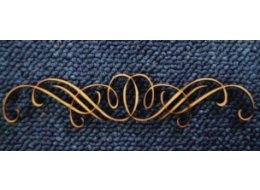 ORNAMENT SKLEJKA 3 MM 4X15 CM E0012