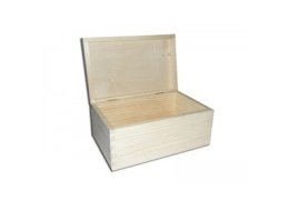 DREWNIANA KASETKA 16,5 X 11X7,5 CM