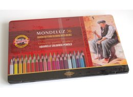 MONDELUZ KREDKI AKWARELOWE KPL. 36  KOL NR 3725