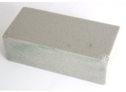 GĄBKA FLORYSTYCZNA KOSTKA - OASIS SZARY 23X11X7,5 CM