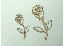 ORNAMENT BEERMATA 1,5 MM 7X4 CM H004 