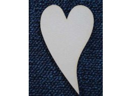 ORNAMENT SKLEJKA 3 MM 11X7 CM H0094