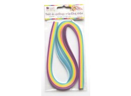 PASKI DO QUILLINGU 100 SZT 3 MM X 53 CM DP CRAFT PASTELOWE