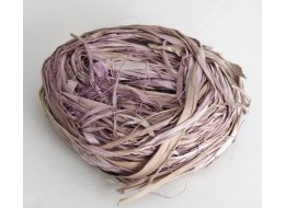 RAFIA NATURALNA ECRU - RÓŻ  OPAKOWANIE 50 G