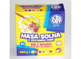 MASA SOLNA 450 G + ZESTAW 6 FARB ASTRA