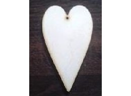 SERCE DREWNIANE SKLEJKA 3 MM 13 CM C034