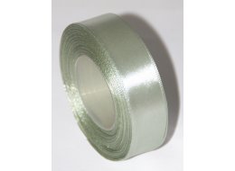 WSTĄŻKA  OZDOBNA  ATŁASOWA 25 MM ZIELEŃ  PASTELOWA