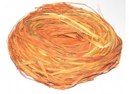 RAFIA NATURALNA POMARAŃCZOWA OPAKOWANIE 50 G