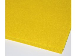 FILC TWARDY 1 MM 20X30 CM CIEMNO ZÓŁTY