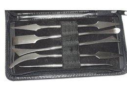 NARZĘDZIA SZTUKATORSKIE DO GIPSU W ETUI - ZESTAW 5 SZT nr 222