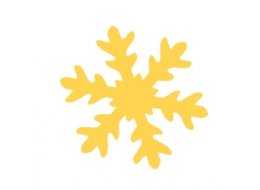 DZIURKACZ OZDOBNY ŚNIEŻYNKA 3,7 CM NR JCDZ-115-059