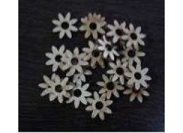 SCRAPKI SKLEJKA 3 MM 2 CM KWIATUSZKI OP. 20 SZT U002