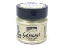 FARBA GLAMOUR 50 ML PENTART ANTYCZNE SREBRO