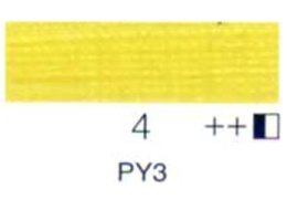 A\'KRYL 100 ML RENESANS  nr 4 żółta cytrynowa