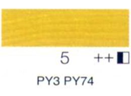 A\'KRYL 100 ML RENESANS  nr 5 żółta średnia