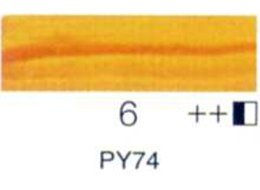 A\'KRYL 100 ML RENESANS  nr 6 żółta ciemna
