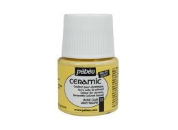CERAMIC PEBEO 45 ml light yellow 33