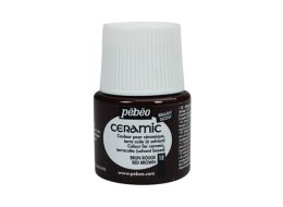 CERAMIC PEBEO 45 ml. red brown 18
