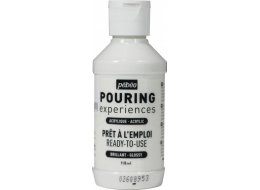 Farba akrylowa Pouring Pebeo 118 ml Experiences titanium white