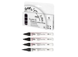 Komplet pisaków do porcelany i szkła Handlettering 4szt. 16480  Kreul