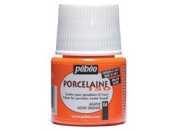 PORCELAINE PEBEO 45 ML. agate orange 04