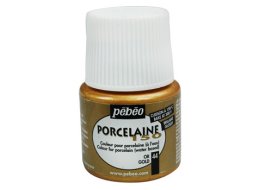 PORCELAINE PEBEO 45 ML. gold 44
